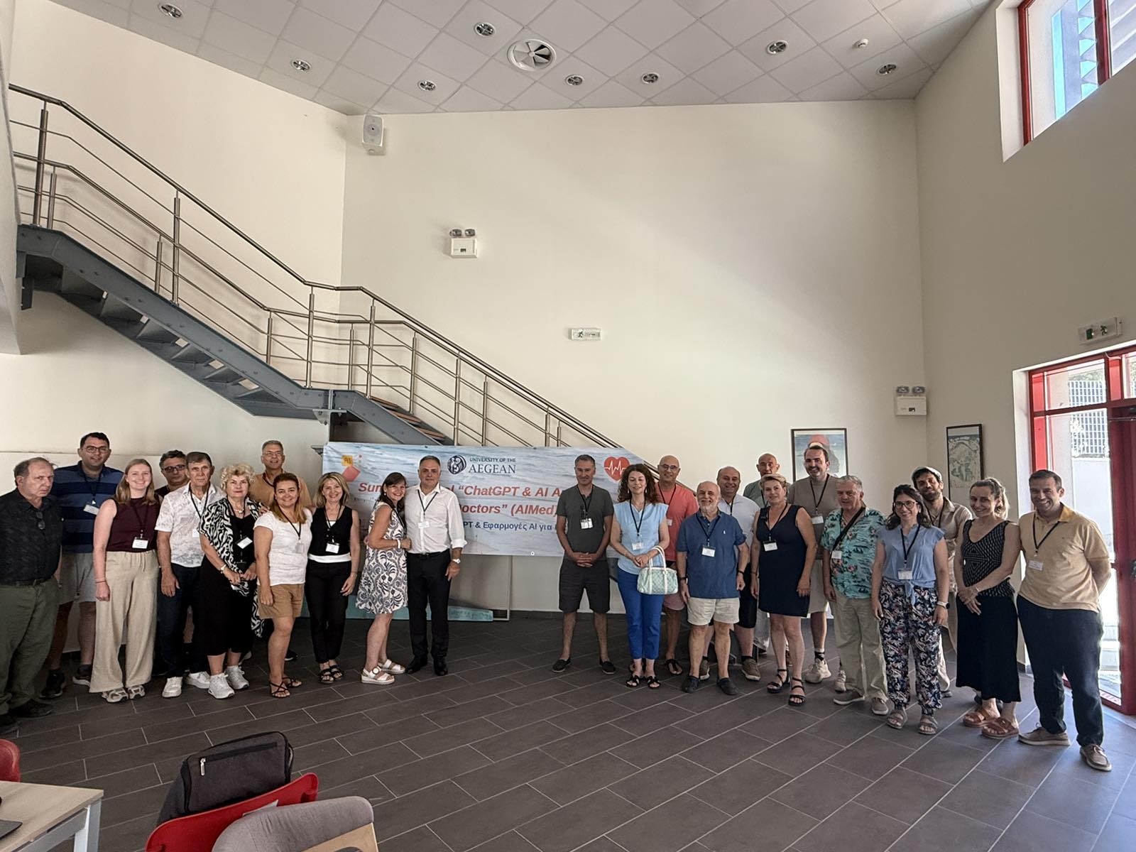 Αναμνηστική Φωτογραφία Συμμετεχόντων από το 1ο Θερινό Σχολείο