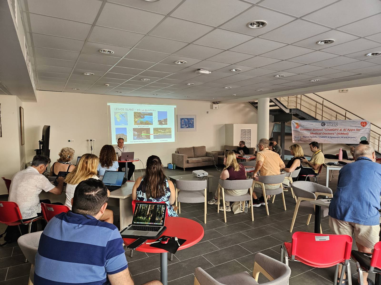 Πανοραμική Άποψη του Εργαστηρίου από το 1ο Θερινό Σχολείο